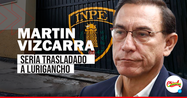 INPE ANULA CLASIFICACIÓN DE MARTÍN VIZCARRA Y EVALÚA SU TRASLADO A LURIGANCHO