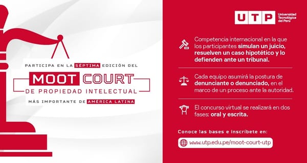 UTP ORGANIZA LA SÉPTIMA EDICIÓN DEL MOOT COURT DE PROPIEDAD INTELECTUAL