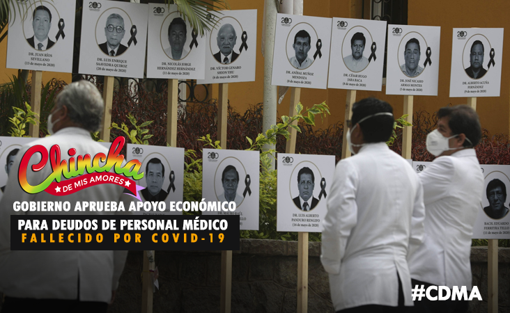 #GOBIERNO DISPONE APOYO ECONÓMICO A DEUDOS DEL PERSONAL DE SALUD FALLECIDO A CAUSA DE LA COVID-19