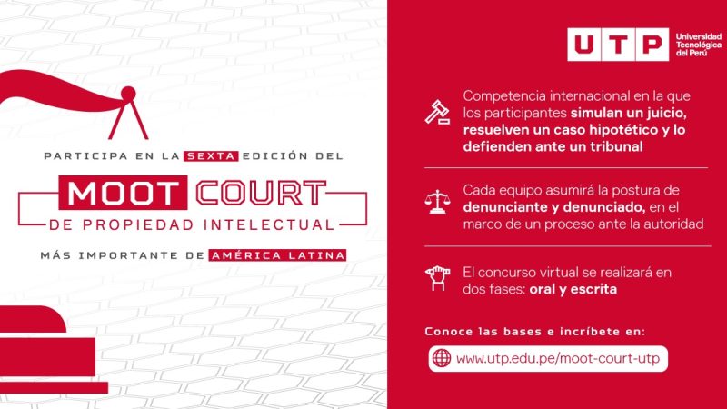 UTP organiza Moot Court de Propiedad Intelectual más importante de América Latina